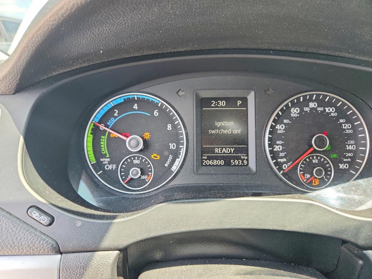 2013 Volkswagen Jetta Hybrid Silver vin: 3VW637AJ1DM306917