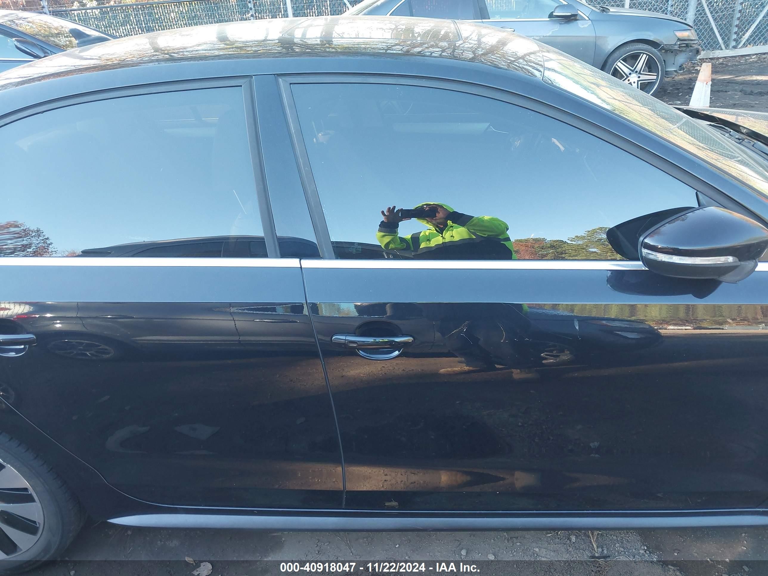 2015 Volkswagen Jetta Hybrid Sel Premium Черный vin: 3VW637AJ1FM412559