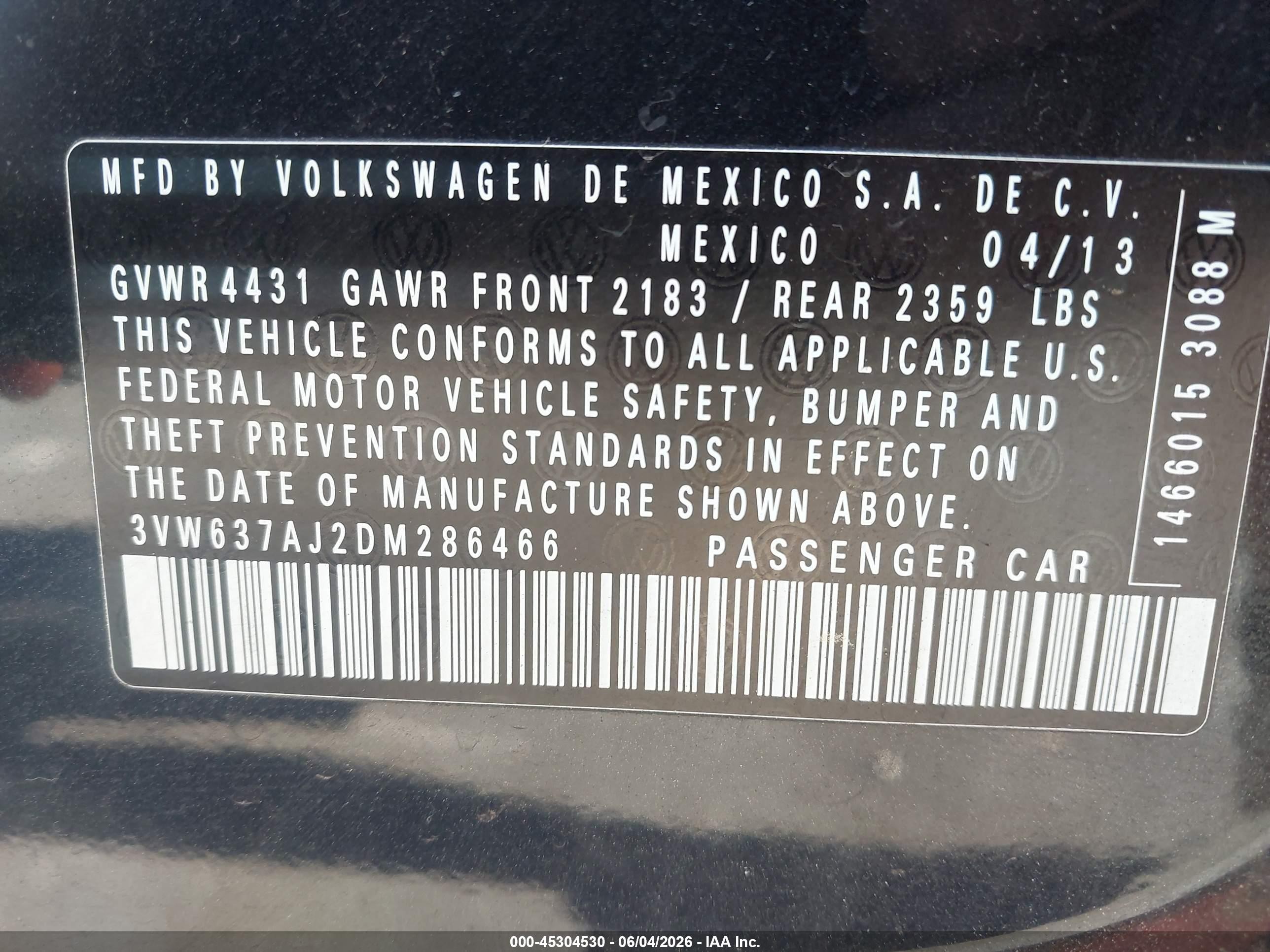 2013 Volkswagen Jetta Hybrid Sel Черный vin: 3VW637AJ2DM286466