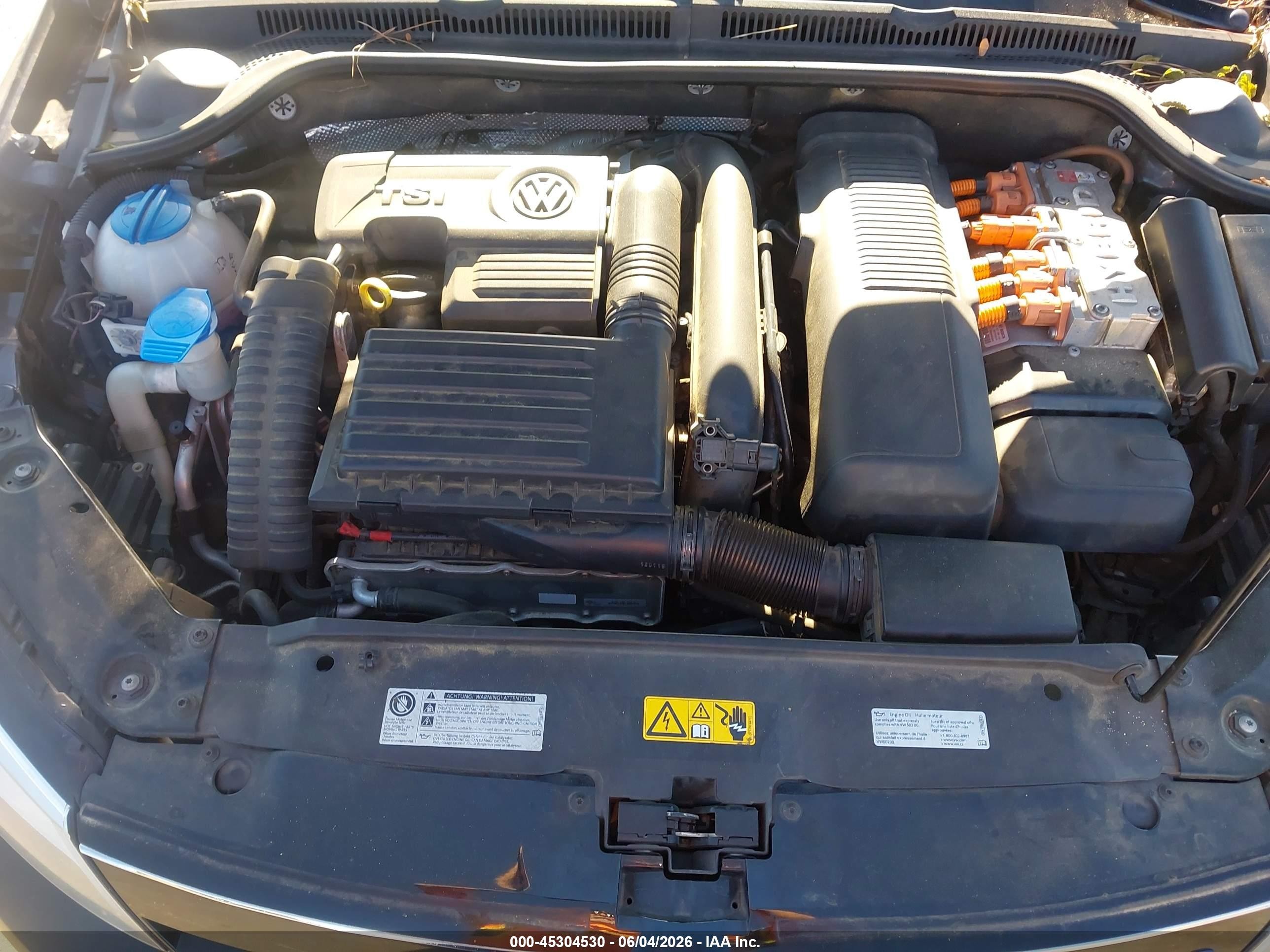 2013 Volkswagen Jetta Hybrid Sel Черный vin: 3VW637AJ2DM286466