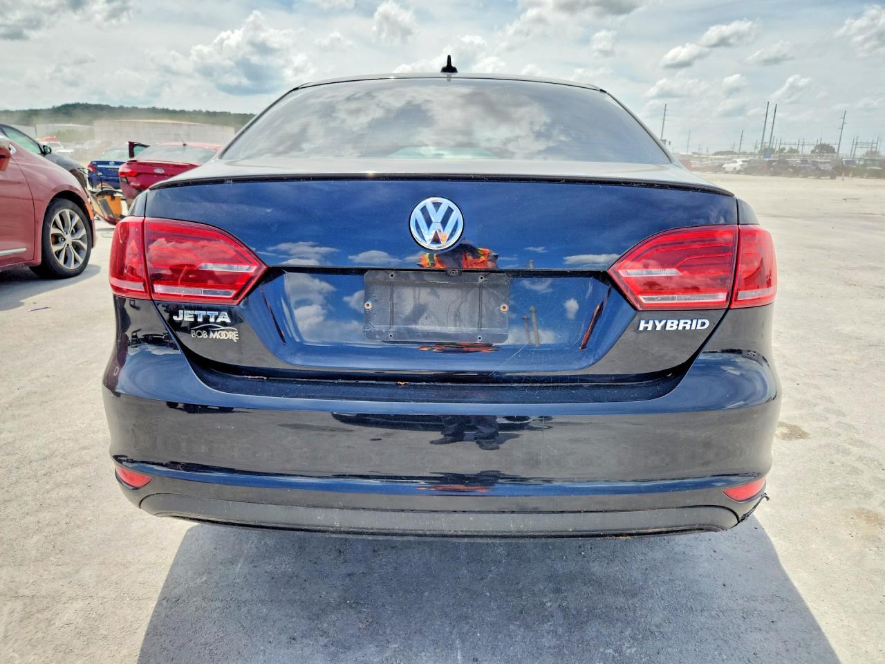 2013 Volkswagen Jetta Hybrid Угольный vin: 3VW637AJ3DM259342