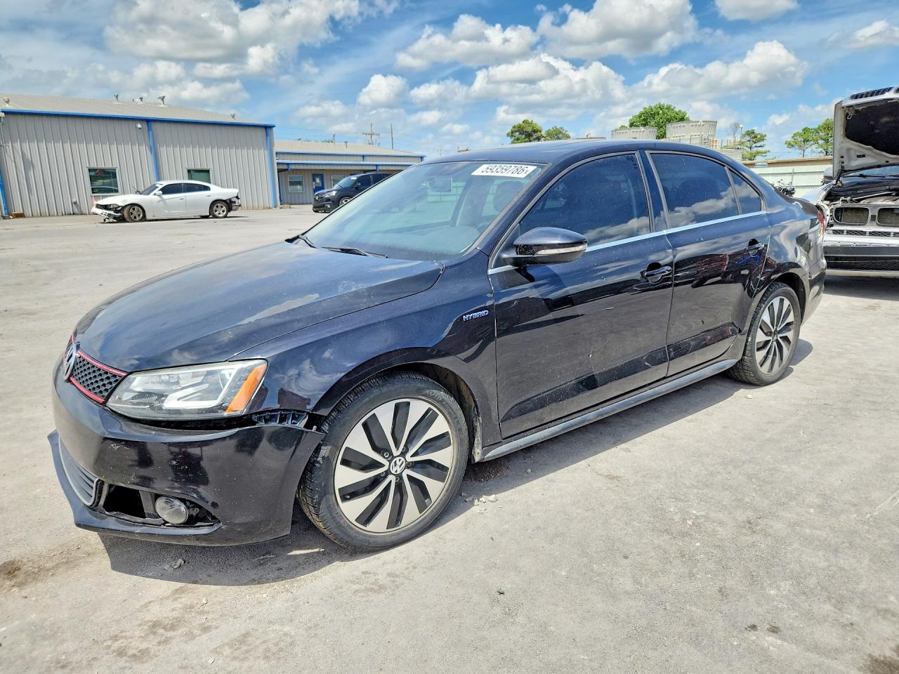 2013 Volkswagen Jetta Hybrid Угольный vin: 3VW637AJ3DM259342