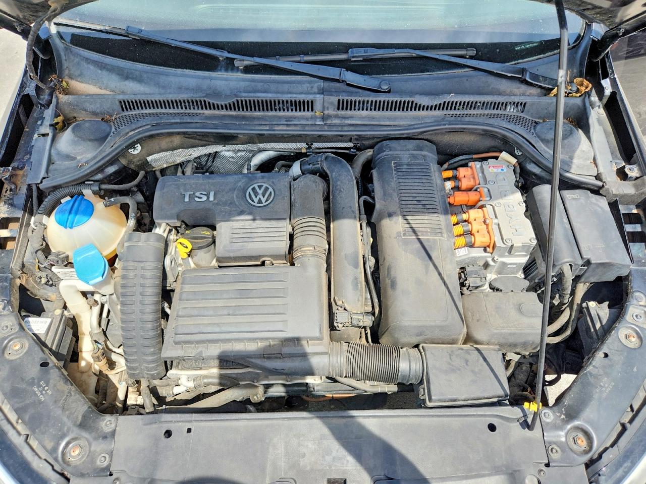 2013 Volkswagen Jetta Hybrid Угольный vin: 3VW637AJ3DM259342