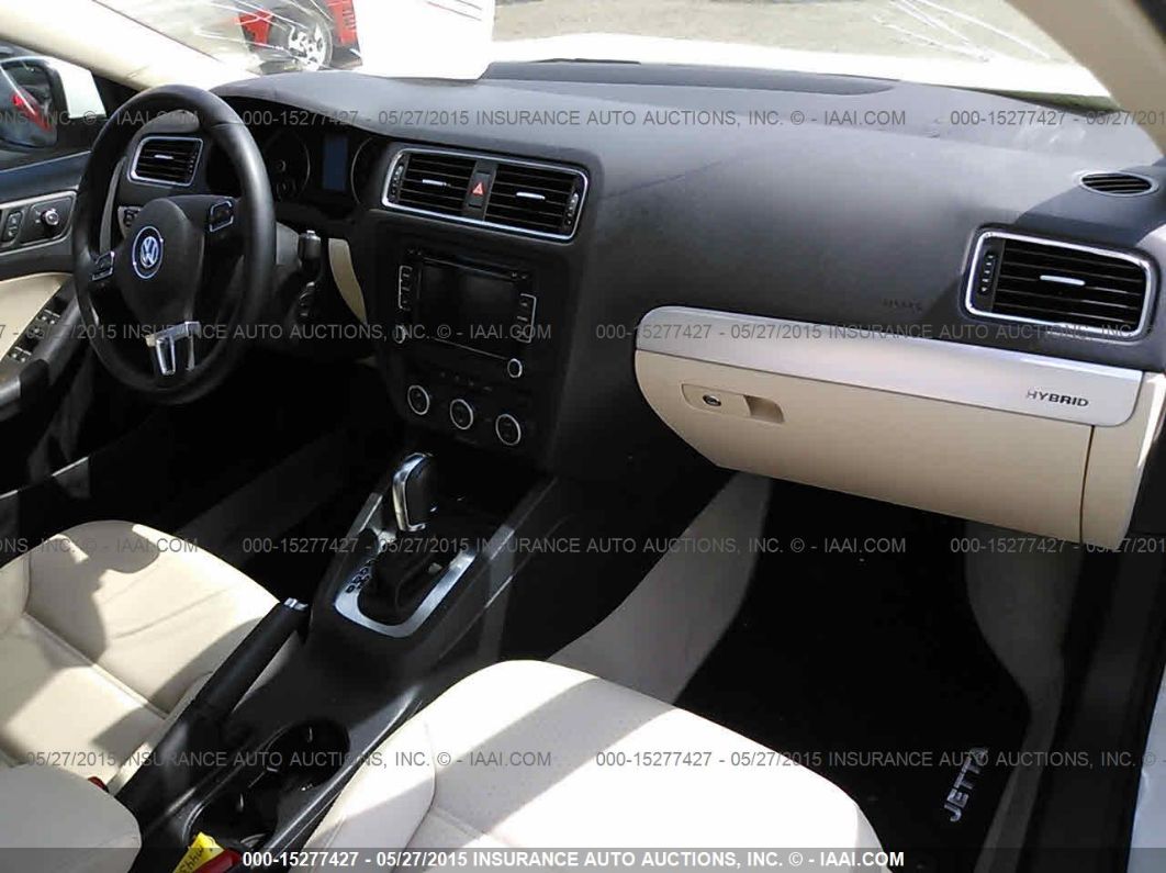 2013 Volkswagen Jetta Hybrid Base vin: 3VW637AJ3DM308992