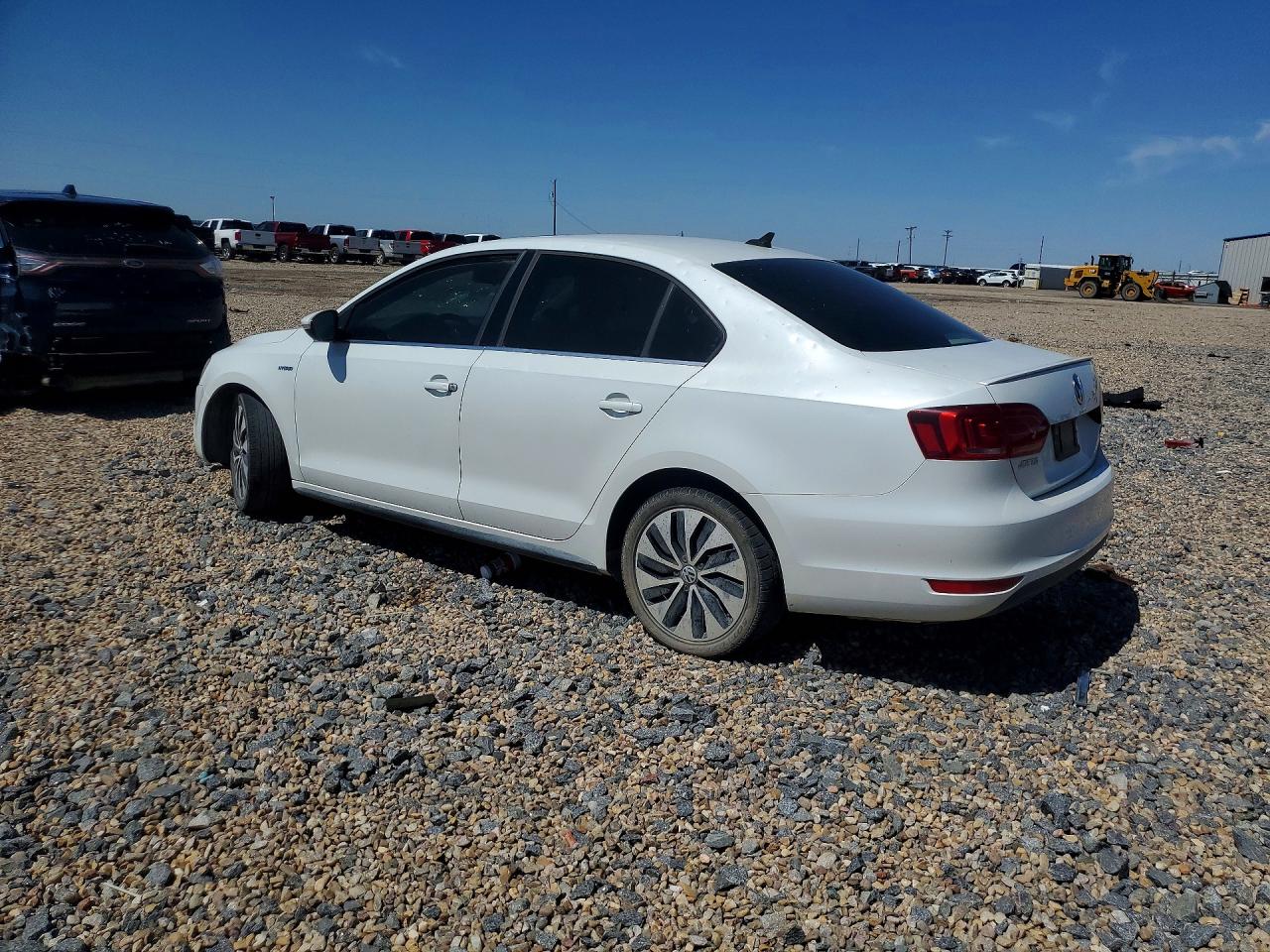 2013 Volkswagen Jetta White vin: 3VW637AJ3DM313481