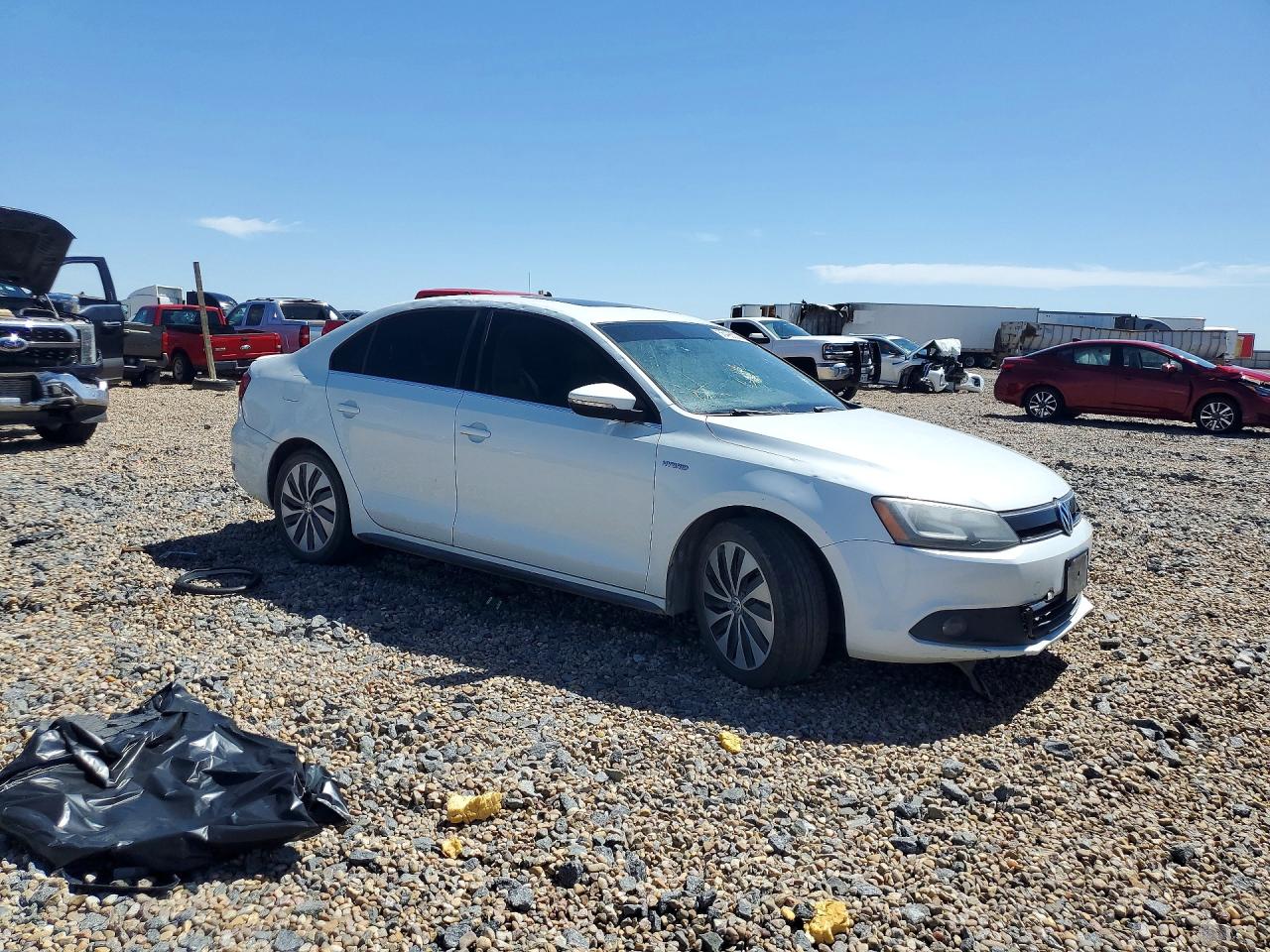 2013 Volkswagen Jetta White vin: 3VW637AJ3DM313481