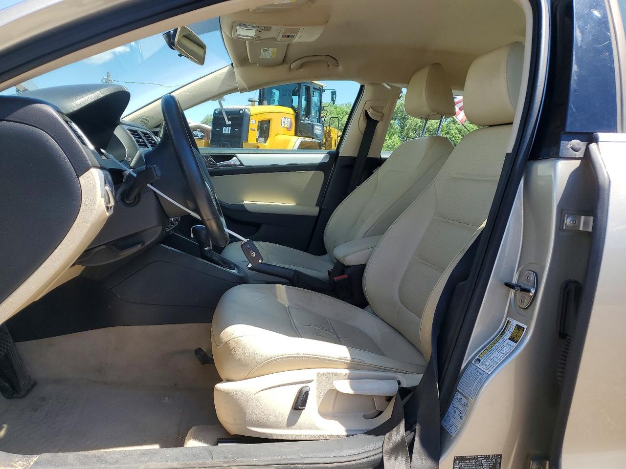2014 Volkswagen Jetta Hybrid Gold vin: 3VW637AJ3EM290785