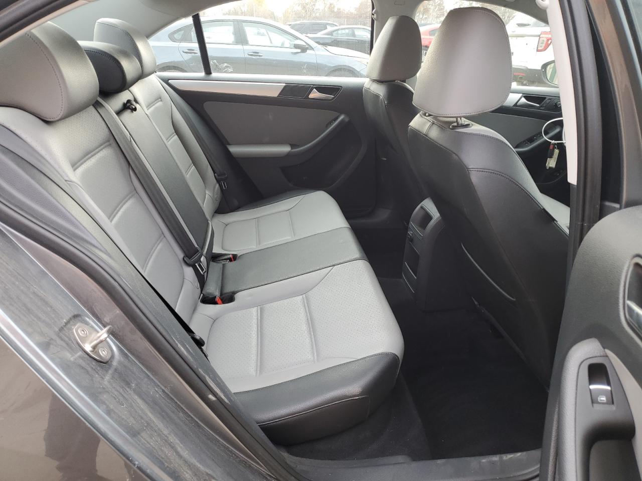 2015 Volkswagen Jetta Hybrid Gray vin: 3VW637AJ4FM403516