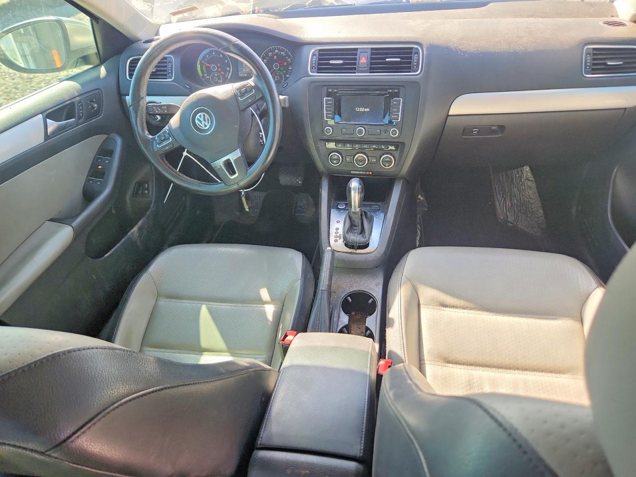 2013 Volkswagen Jetta Hybrid Серебряный vin: 3VW637AJ6DM231163