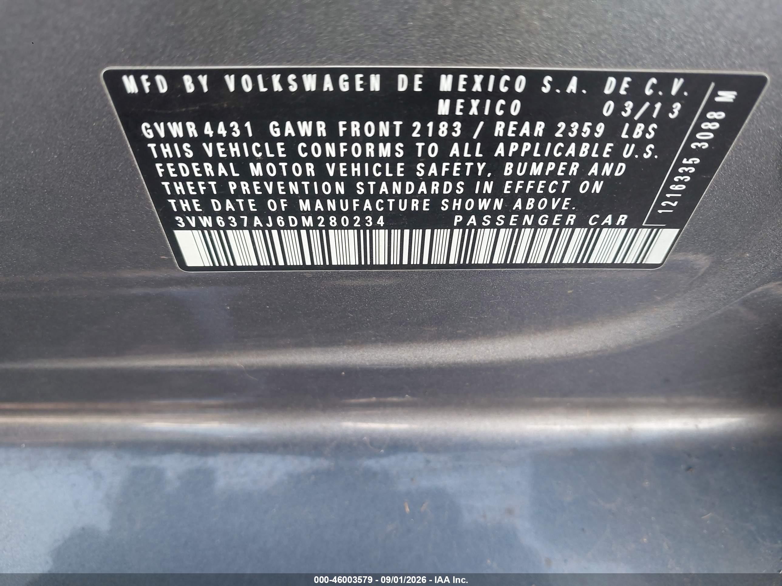 2013 Volkswagen Jetta Hybrid Se Gray vin: 3VW637AJ6DM280234