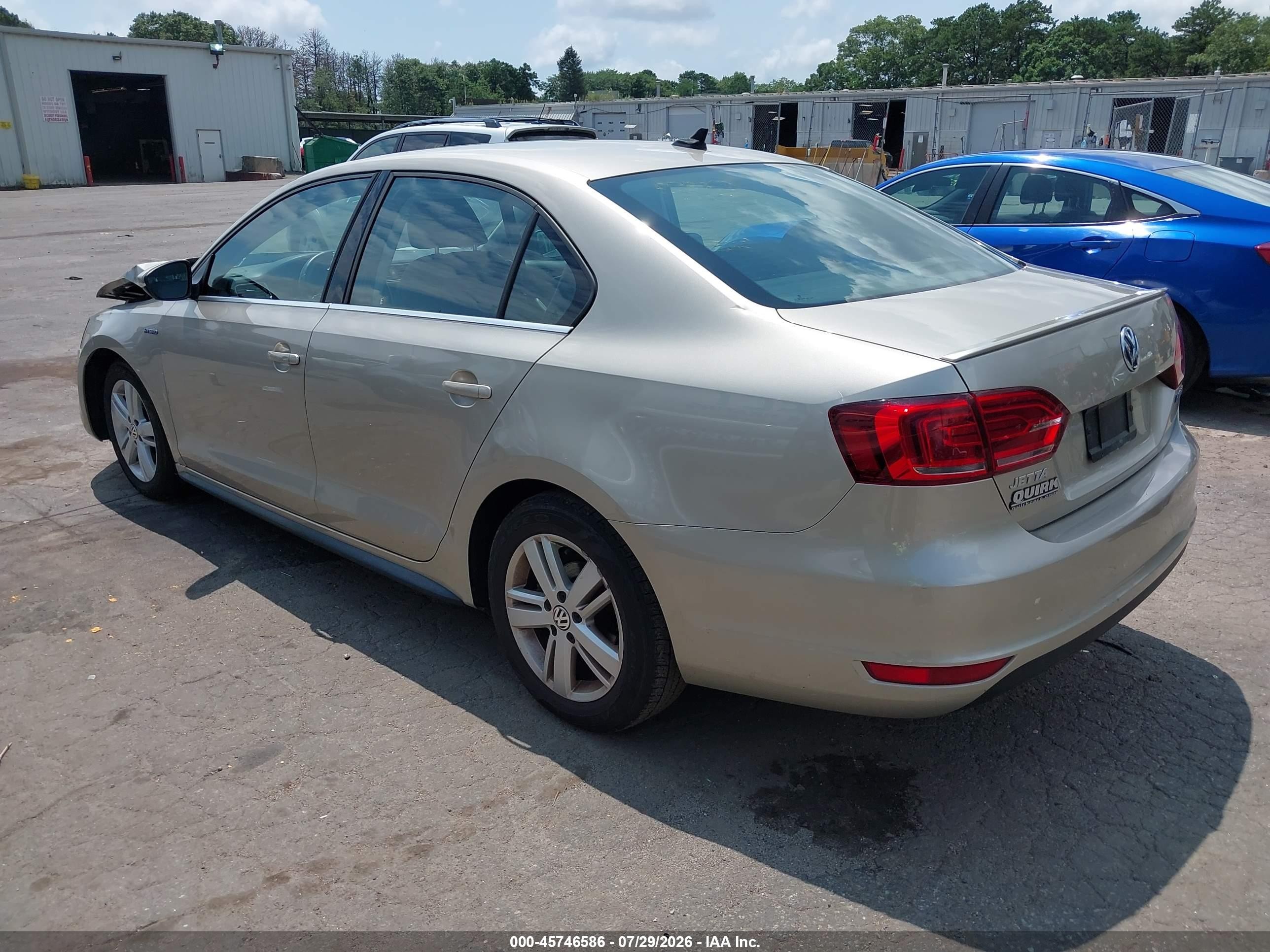 2013 Volkswagen Jetta Hybrid Sel Gray vin: 3VW637AJ6DM280962