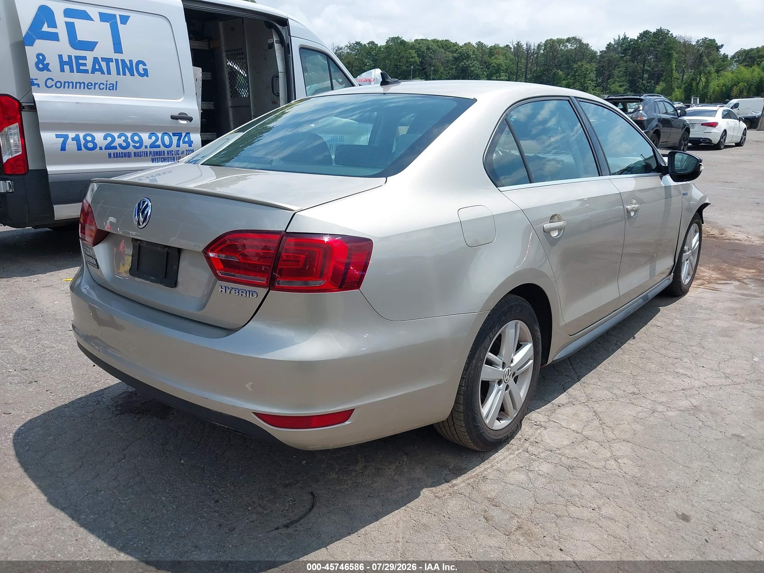 2013 Volkswagen Jetta Hybrid Sel Gray vin: 3VW637AJ6DM280962