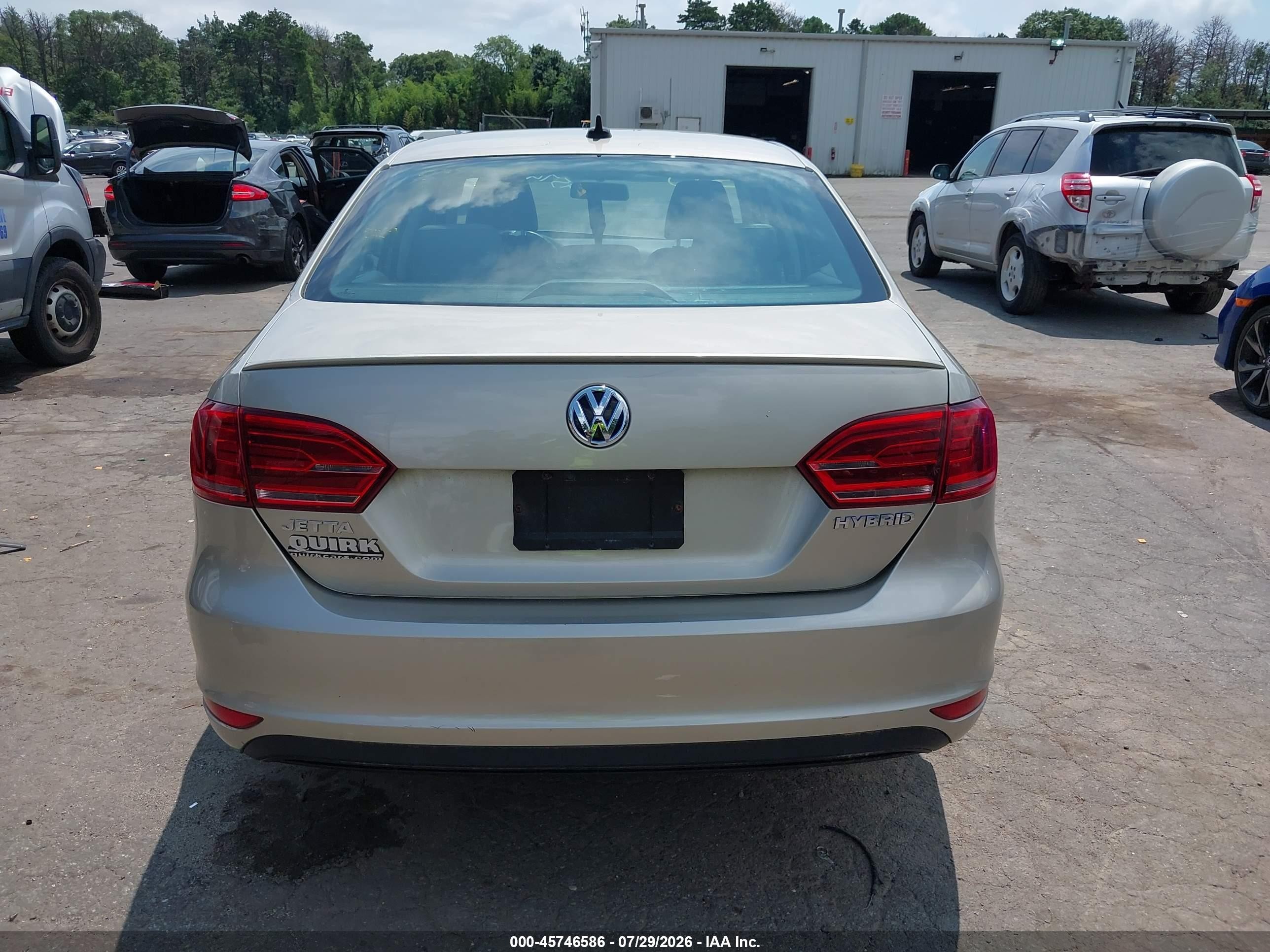2013 Volkswagen Jetta Hybrid Sel Gray vin: 3VW637AJ6DM280962