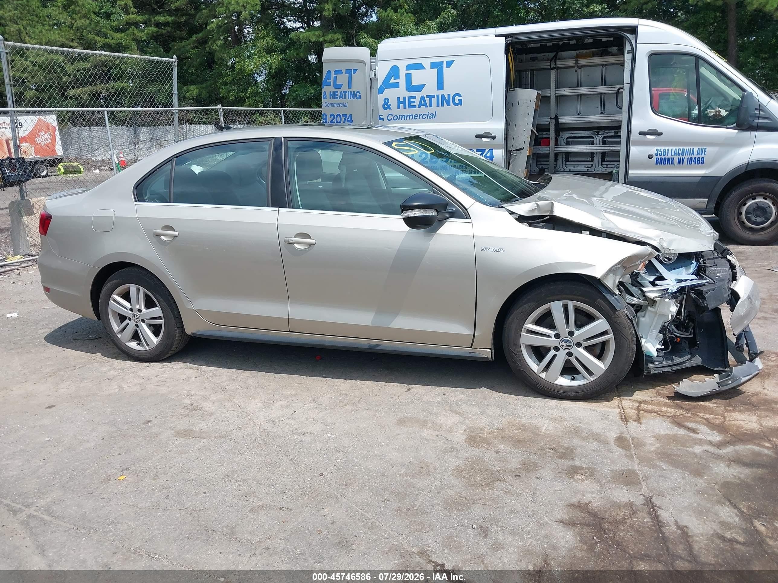 2013 Volkswagen Jetta Hybrid Sel Gray vin: 3VW637AJ6DM280962