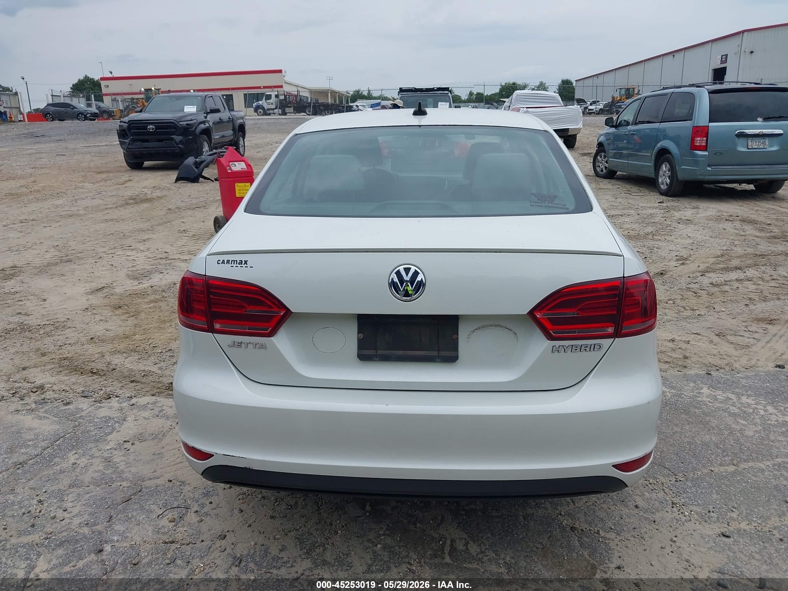 2013 Volkswagen Jetta Hybrid Sel White vin: 3VW637AJ6DM283098