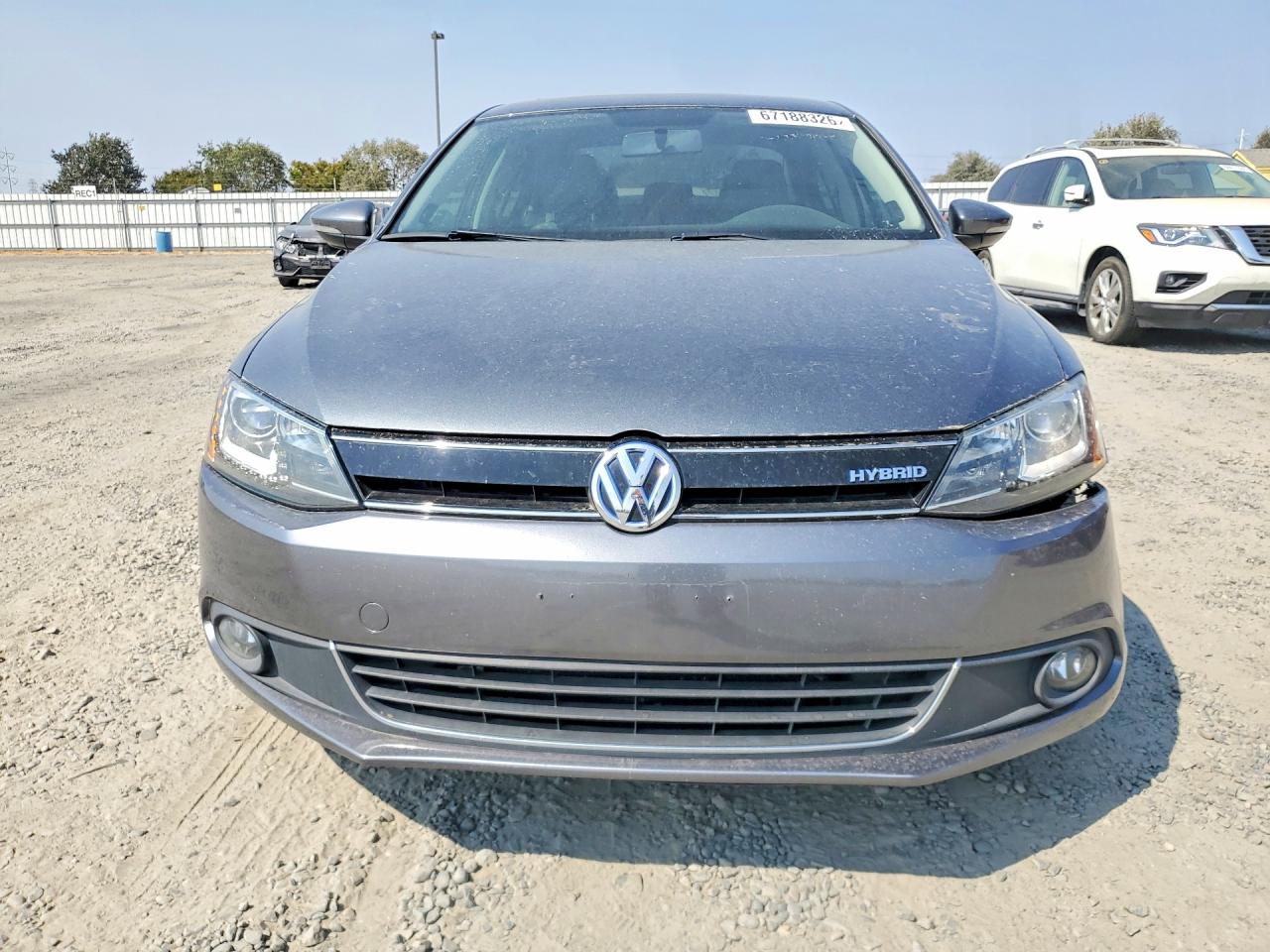 2013 Volkswagen Jetta Hybrid Серый vin: 3VW637AJ7DM233178