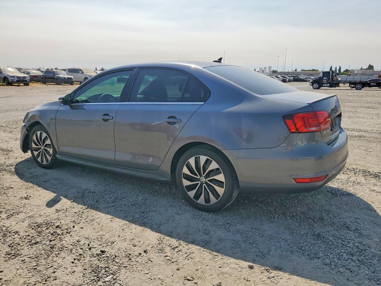 2013 Volkswagen Jetta Hybrid Серый vin: 3VW637AJ7DM233178