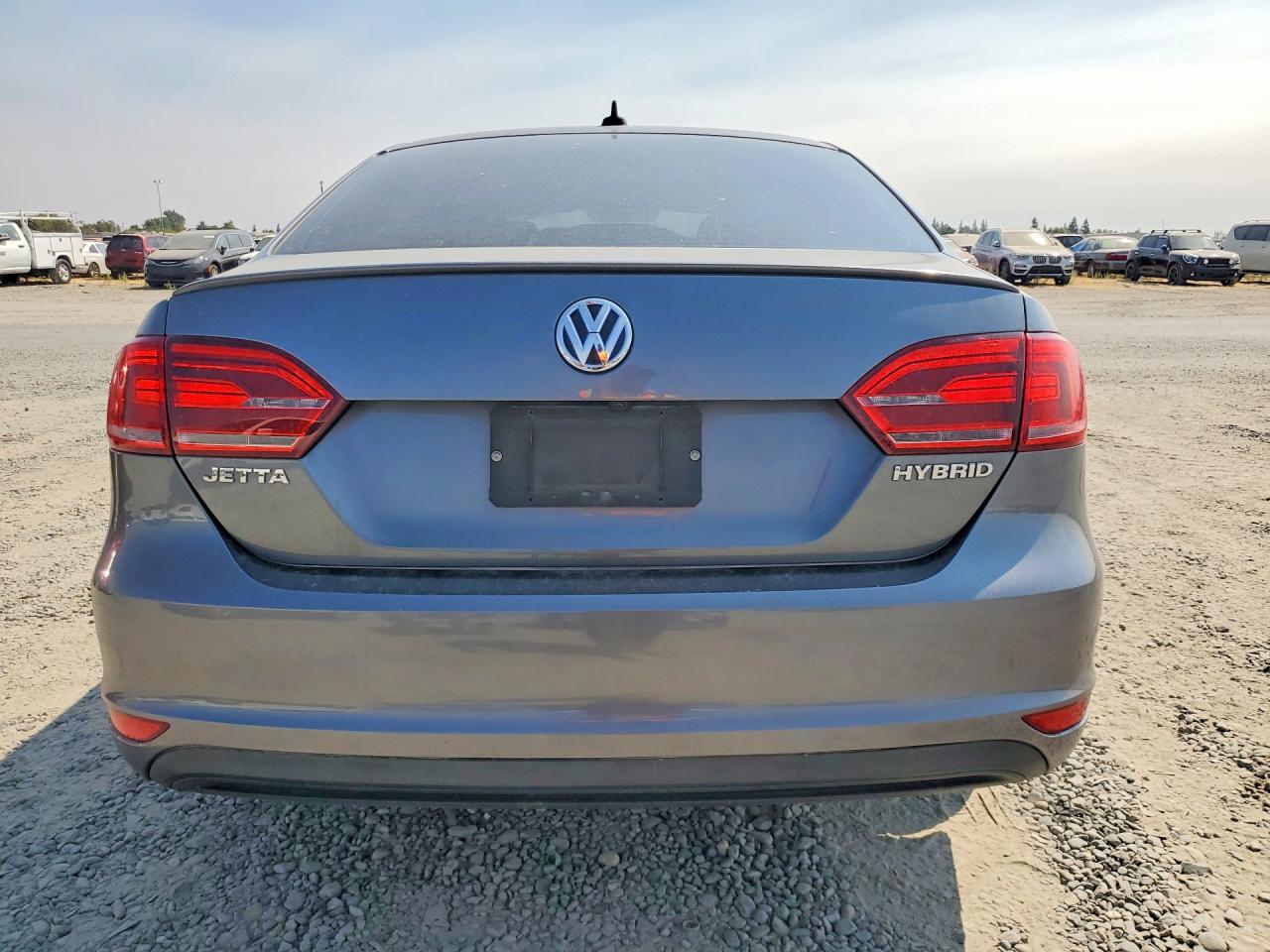2013 Volkswagen Jetta Hybrid Серый vin: 3VW637AJ7DM233178
