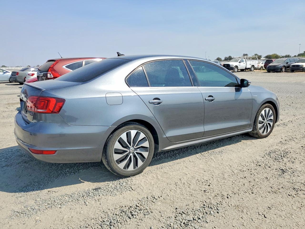 2013 Volkswagen Jetta Hybrid Серый vin: 3VW637AJ7DM233178