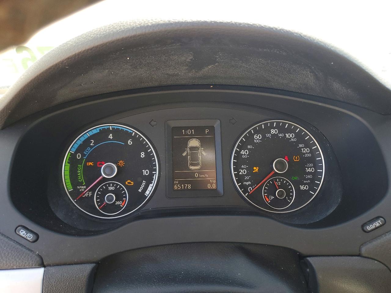 2013 Volkswagen Jetta Hybrid White vin: 3VW637AJ8DM251477