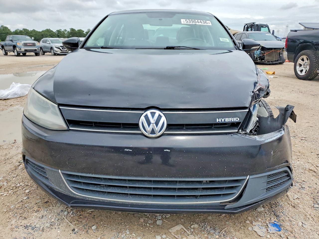 2013 Volkswagen Jetta Hybrid Черный vin: 3VW637AJ8DM284916