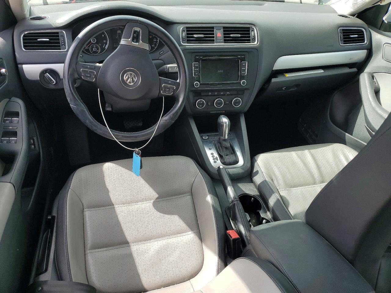 2013 Volkswagen Jetta Hybrid Gray vin: 3VW637AJ9DM246000