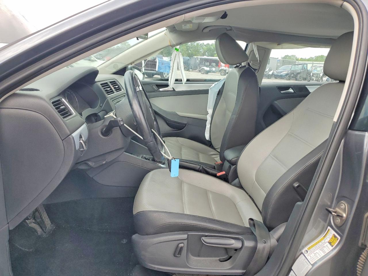 2013 Volkswagen Jetta Hybrid Gray vin: 3VW637AJ9DM246000