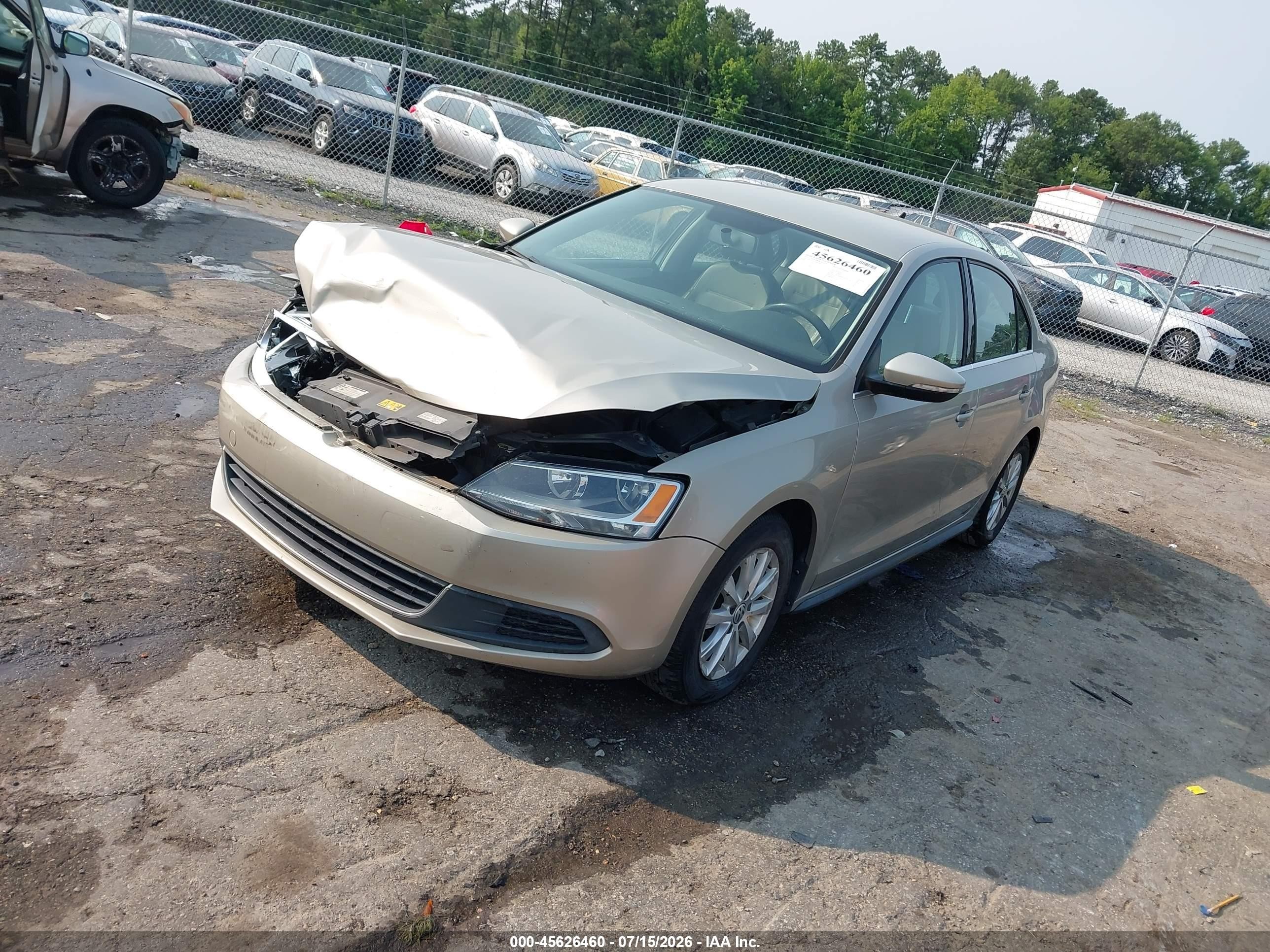 2013 Volkswagen Jetta Hybrid Se Gold vin: 3VW637AJ9DM308253
