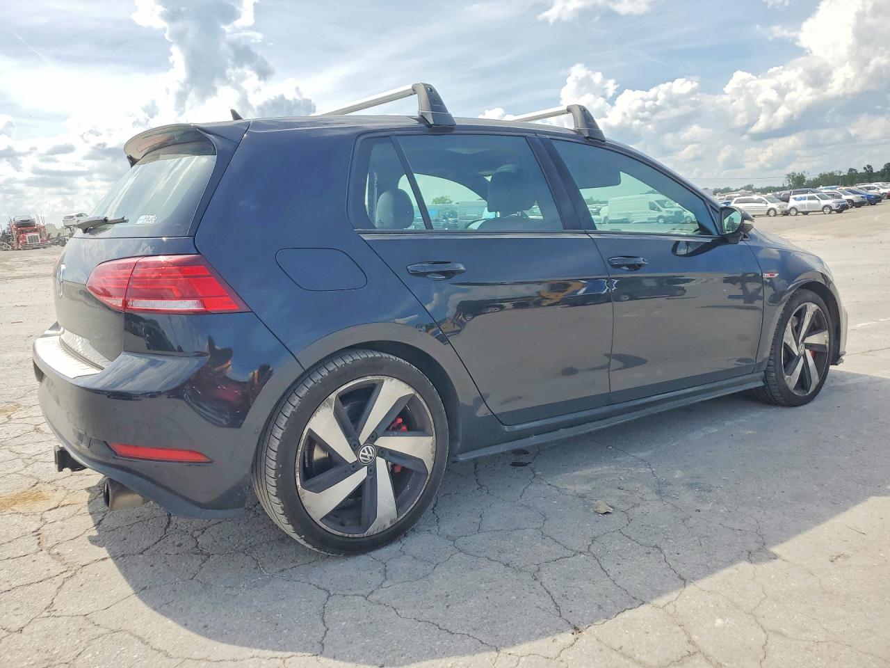 2019 Volkswagen Gti S Black vin: 3VW6T7AU5KM001802