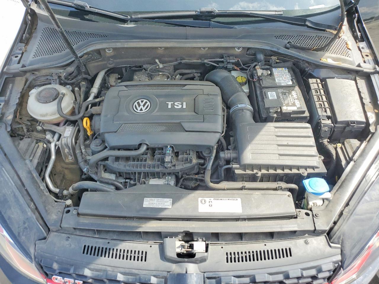 2019 Volkswagen Gti S Black vin: 3VW6T7AU5KM001802