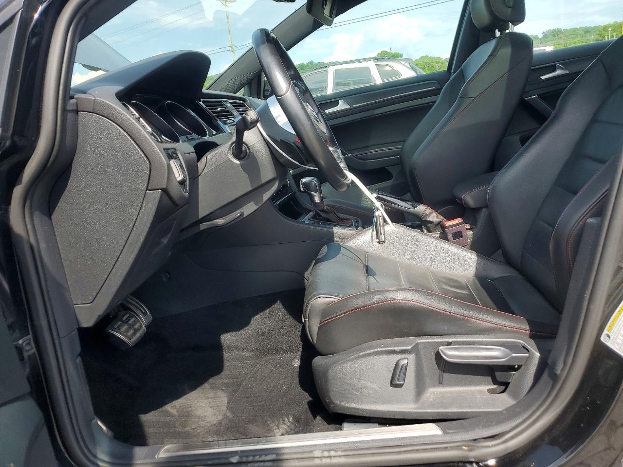 2019 Volkswagen Gti S Black vin: 3VW6T7AU5KM001802