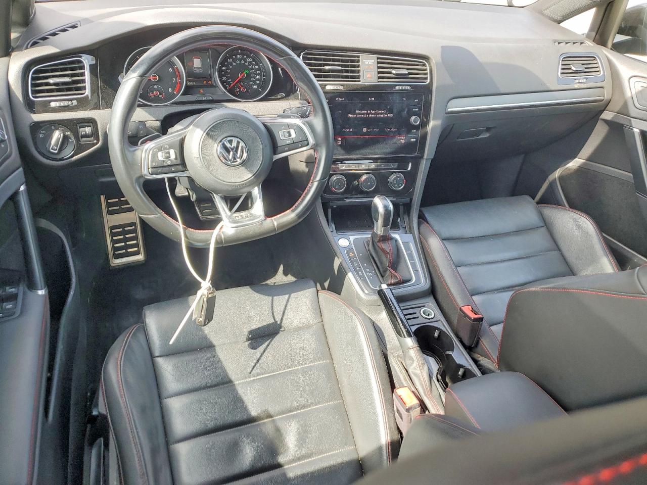 2019 Volkswagen Gti S Black vin: 3VW6T7AU5KM001802