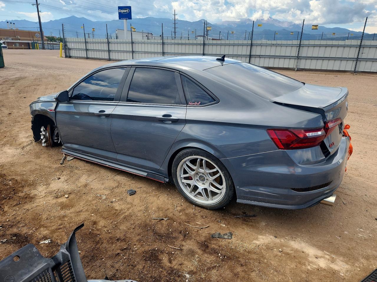2021 Volkswagen Jetta Gli Gray vin: 3VW6T7BU1MM041604