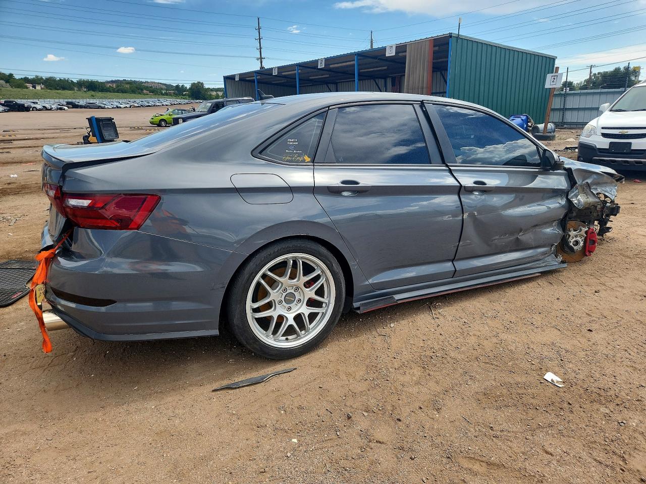 2021 Volkswagen Jetta Gli Gray vin: 3VW6T7BU1MM041604