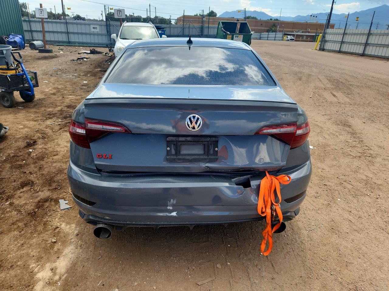 2021 Volkswagen Jetta Gli Gray vin: 3VW6T7BU1MM041604