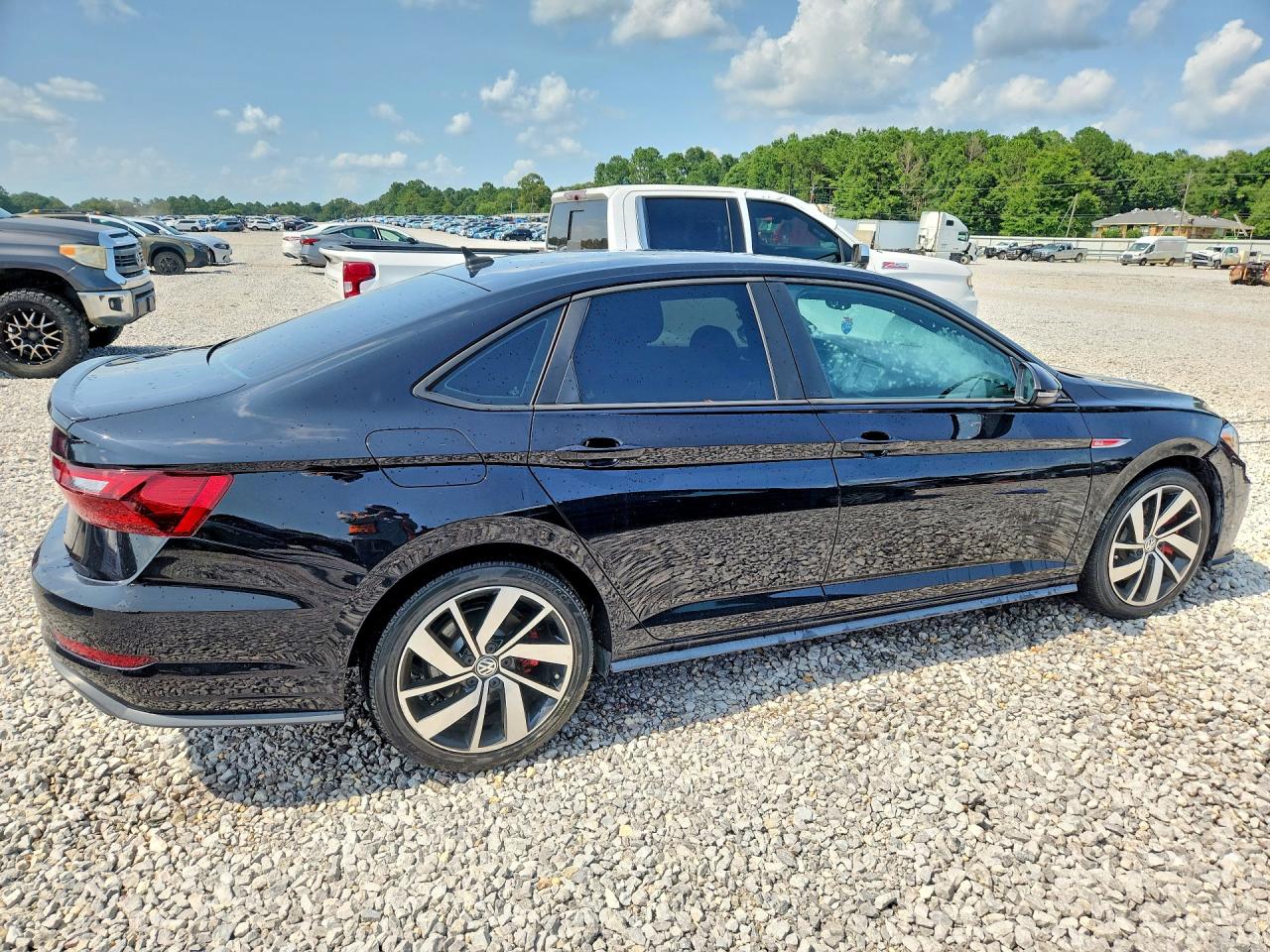 2021 Volkswagen Jetta Gli Black vin: 3VW6T7BU5MM037555