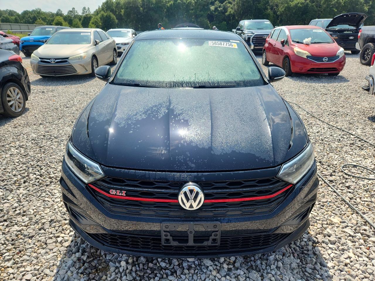 2021 Volkswagen Jetta Gli Black vin: 3VW6T7BU5MM037555