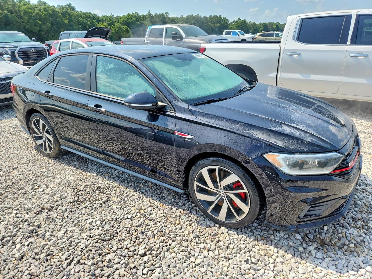 2021 Volkswagen Jetta Gli Black vin: 3VW6T7BU5MM037555