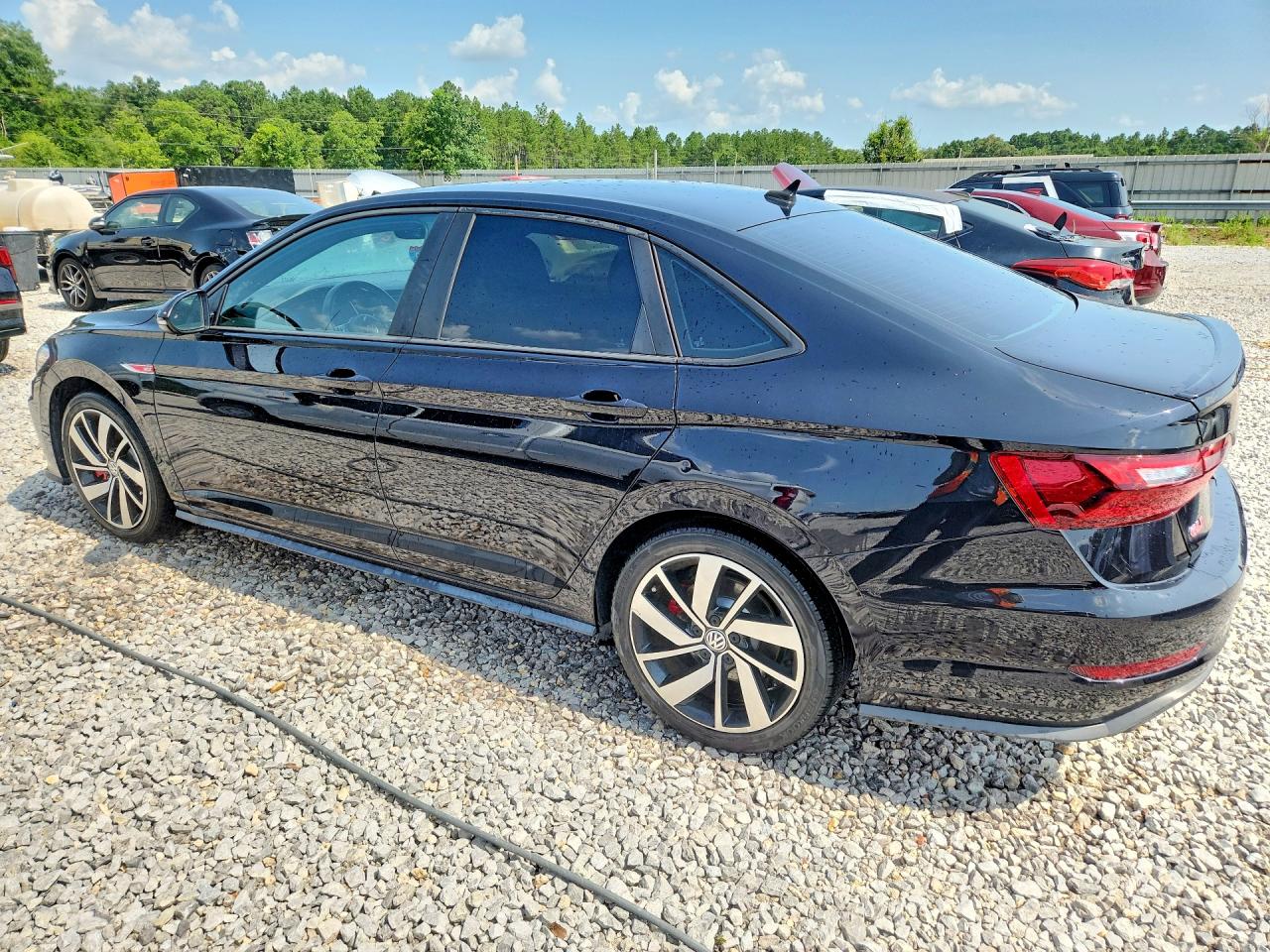 2021 Volkswagen Jetta Gli Black vin: 3VW6T7BU5MM037555