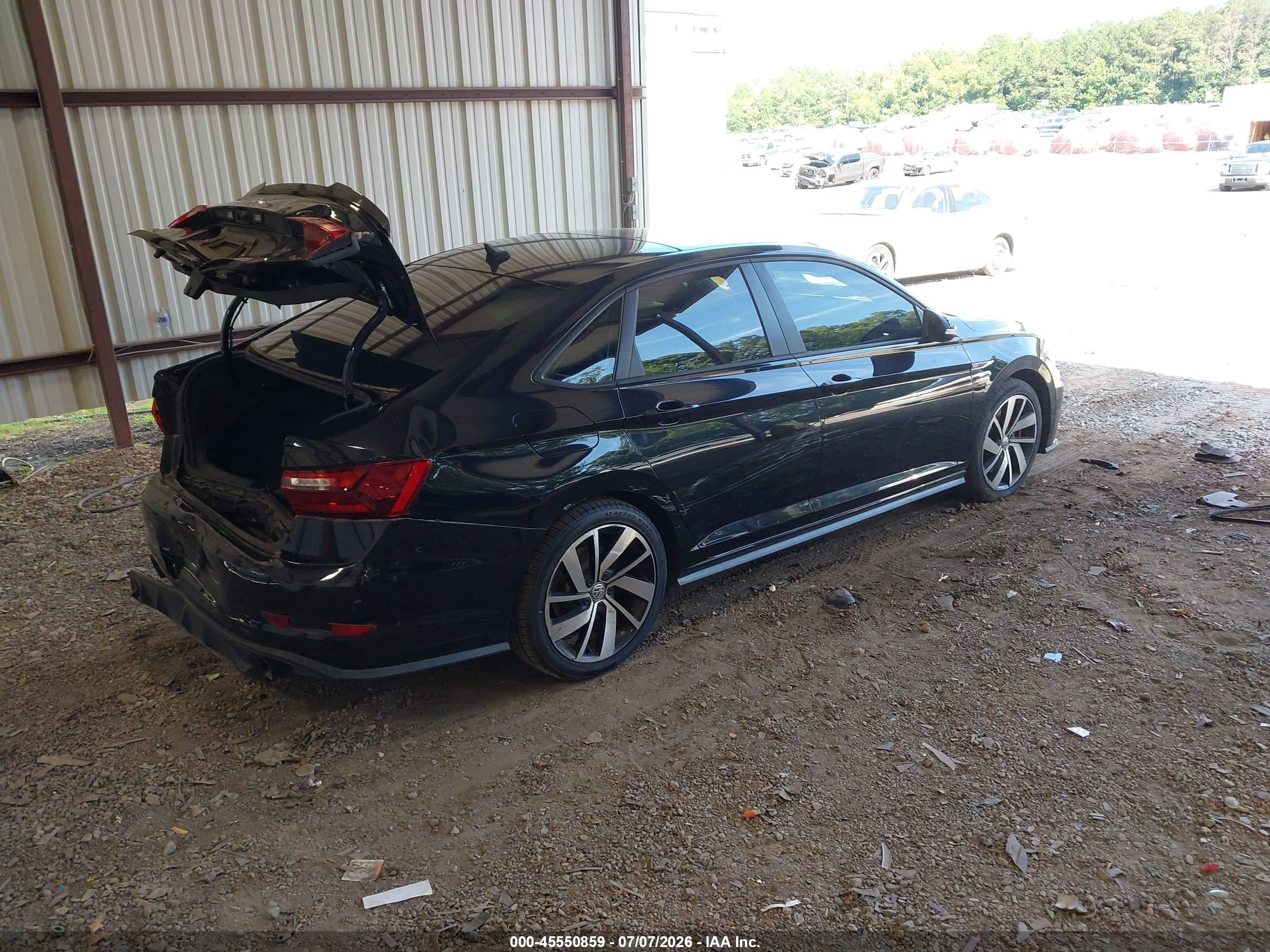 2020 Volkswagen Jetta Gli 2.0t Autobahn/2.0t S Black vin: 3VW6T7BU7LM021467