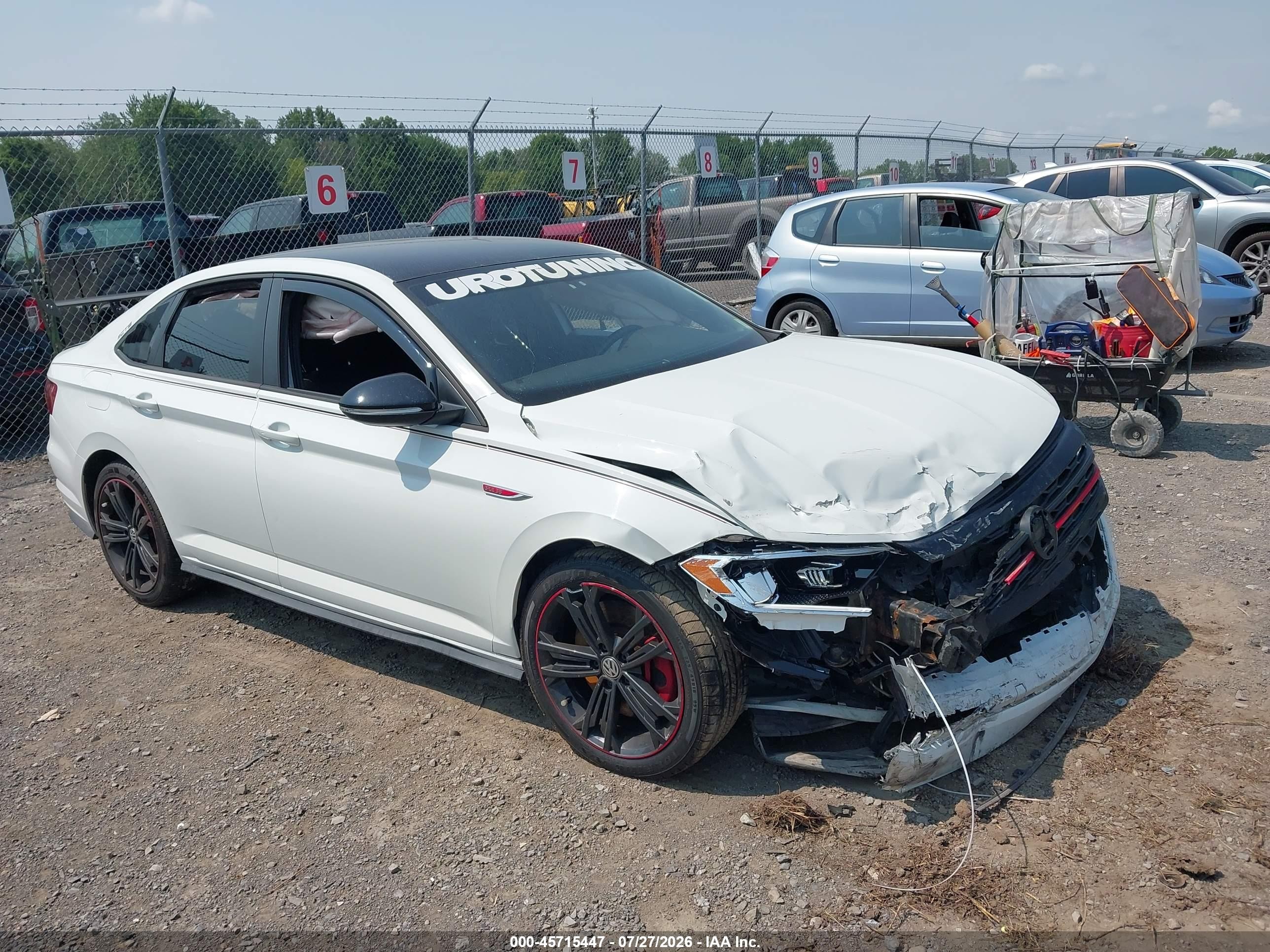 2019 Volkswagen Jetta Gli 2.0t 35th Anniversary Edition/2.0t Autobahn/2.0t S White vin: 3VW6T7BU9KM163818