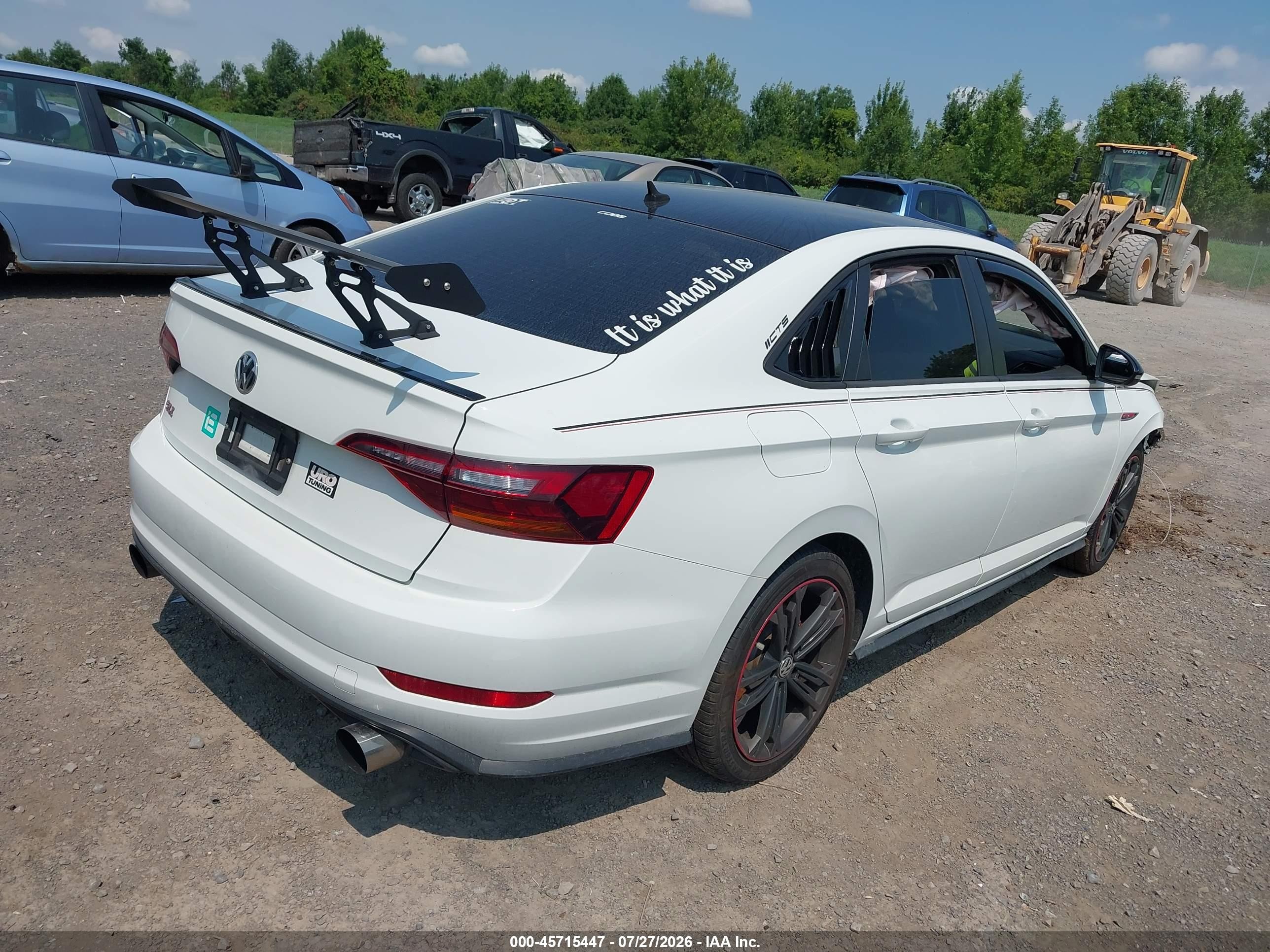 2019 Volkswagen Jetta Gli 2.0t 35th Anniversary Edition/2.0t Autobahn/2.0t S White vin: 3VW6T7BU9KM163818