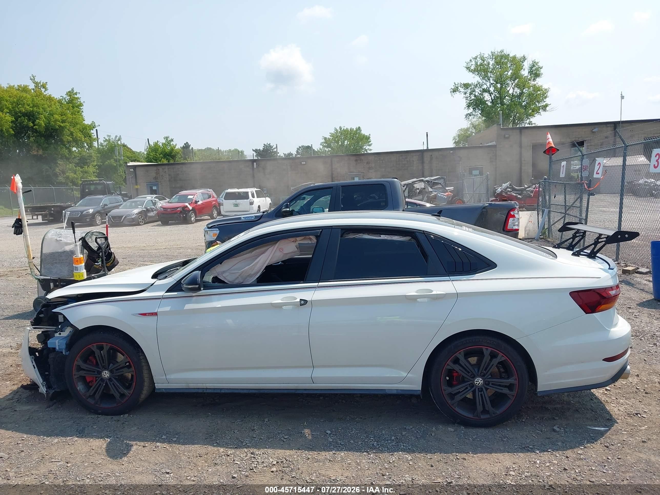2019 Volkswagen Jetta Gli 2.0t 35th Anniversary Edition/2.0t Autobahn/2.0t S White vin: 3VW6T7BU9KM163818