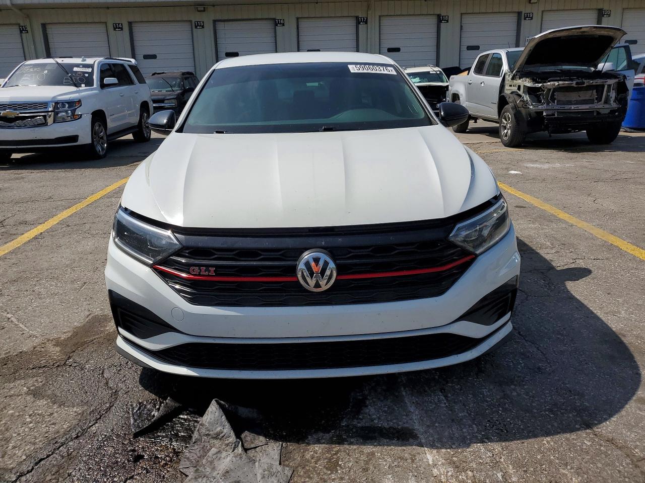2019 Volkswagen Jetta Gli Белый vin: 3VW6T7BU9KM192591