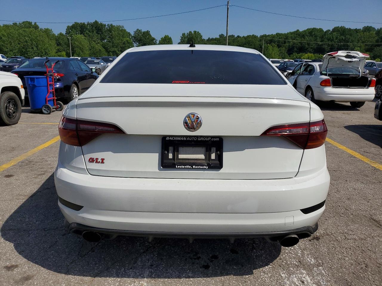 2019 Volkswagen Jetta Gli Белый vin: 3VW6T7BU9KM192591