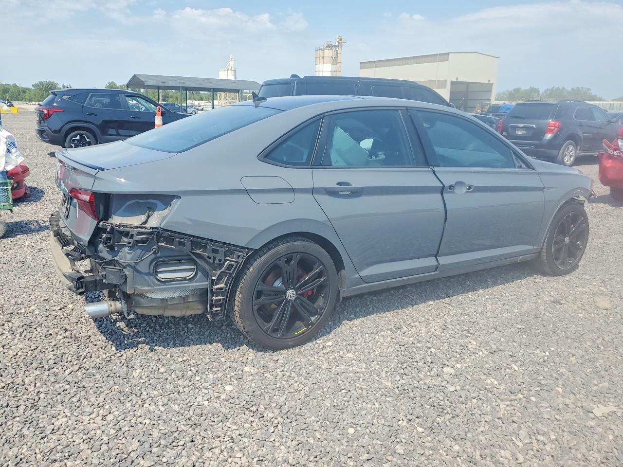 2021 Volkswagen Jetta Gli Gray vin: 3VW6T7BU9MM042175