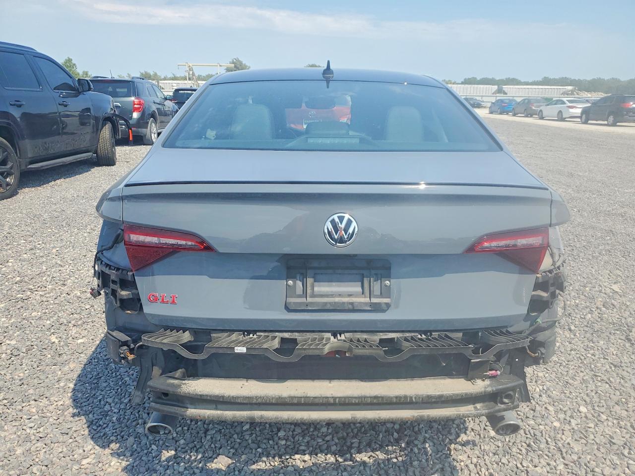 2021 Volkswagen Jetta Gli Gray vin: 3VW6T7BU9MM042175
