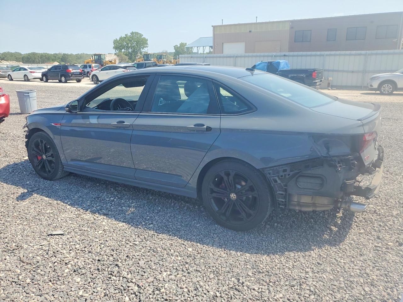 2021 Volkswagen Jetta Gli Gray vin: 3VW6T7BU9MM042175