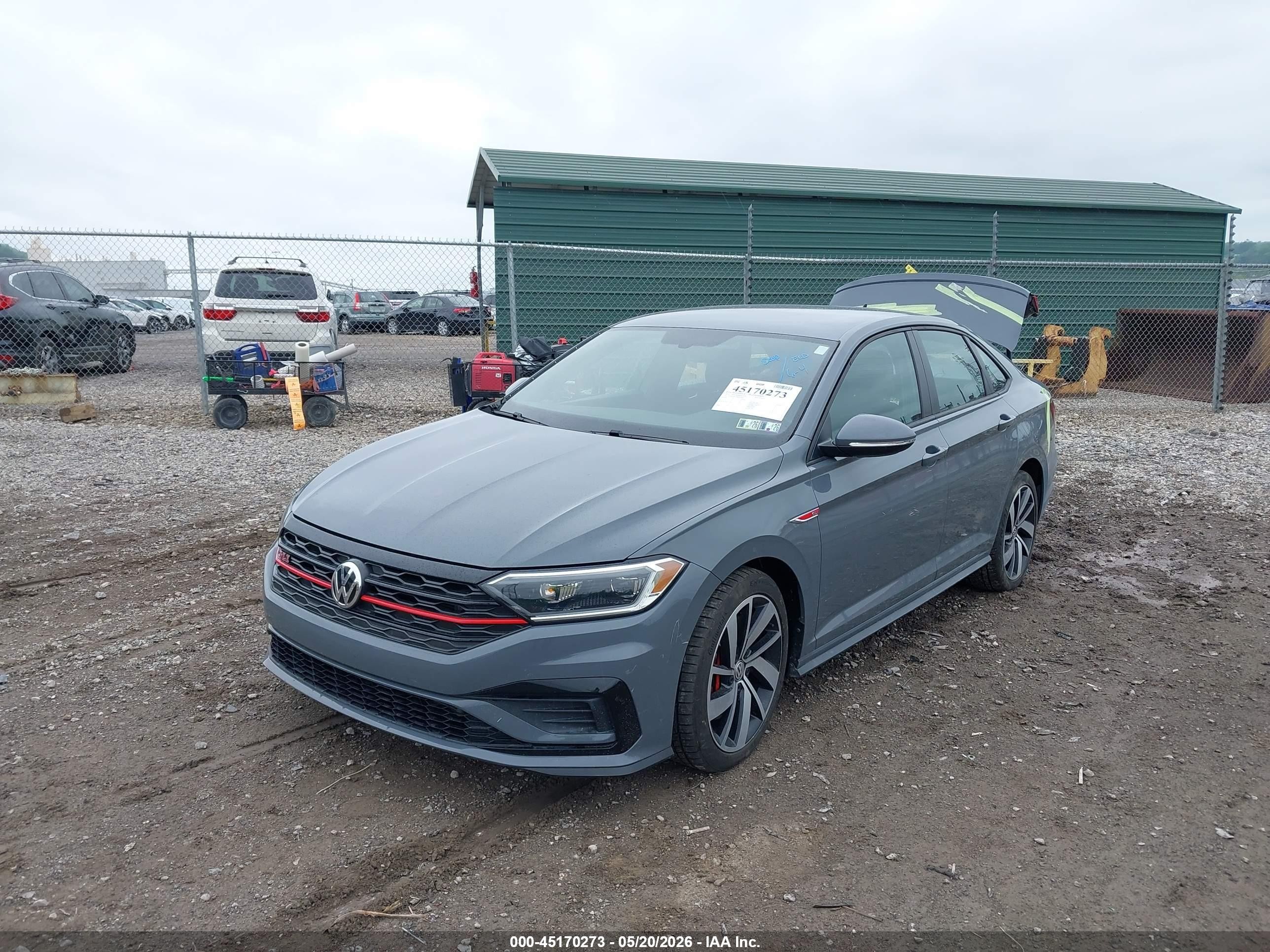 2021 Volkswagen Jetta Gli 2.0t Autobahn/2.0t S Серый vin: 3VW6T7BUXMM018029