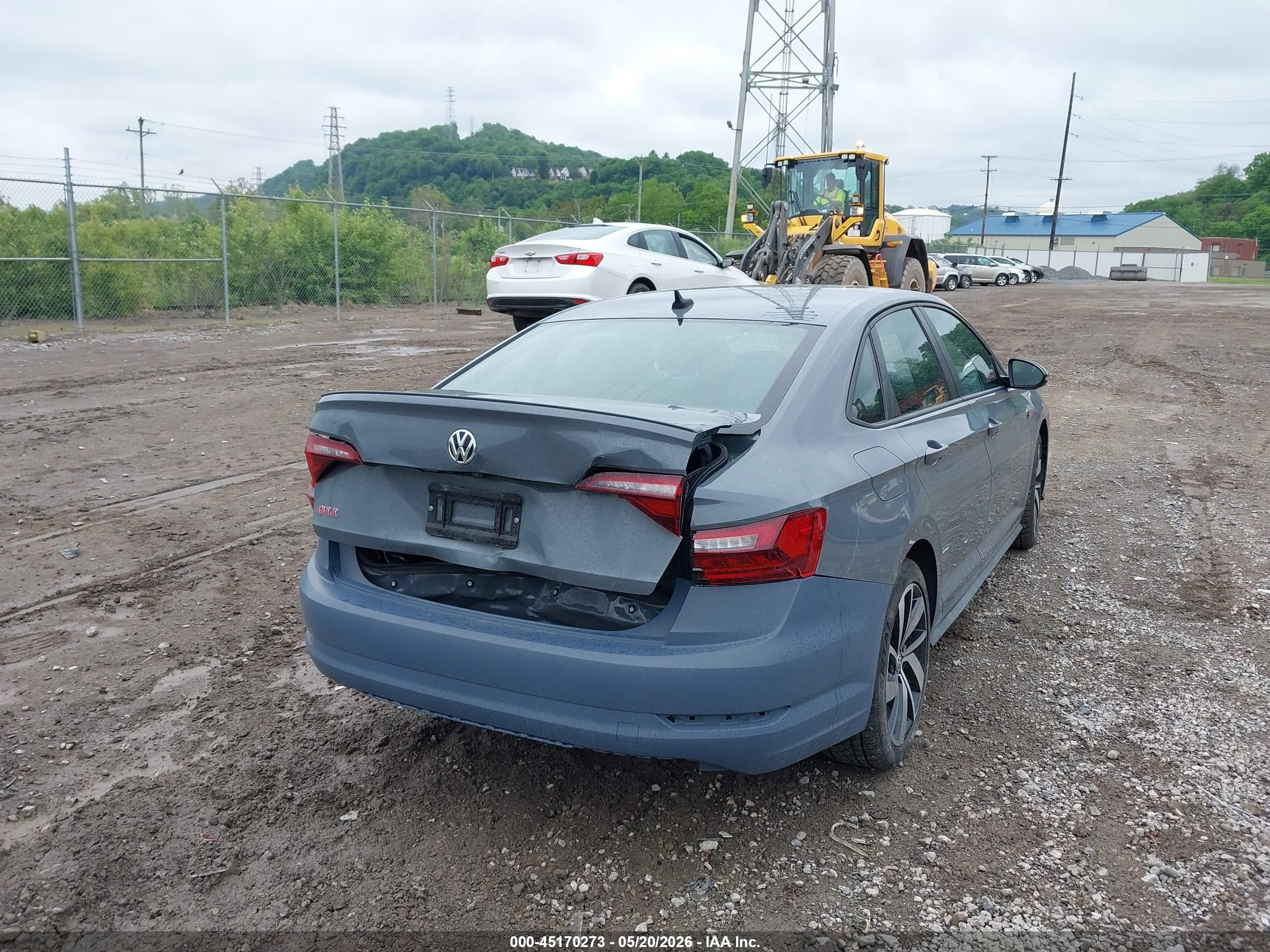 2021 Volkswagen Jetta Gli 2.0t Autobahn/2.0t S Серый vin: 3VW6T7BUXMM018029